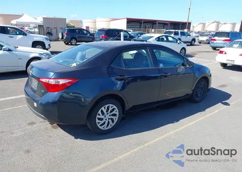 2017 Toyota Corolla Le из США, поврежденный, VIN 5YFBURHEXHP593773